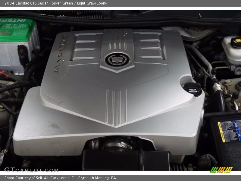 Silver Green / Light Gray/Ebony 2004 Cadillac CTS Sedan