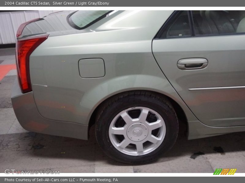 Silver Green / Light Gray/Ebony 2004 Cadillac CTS Sedan