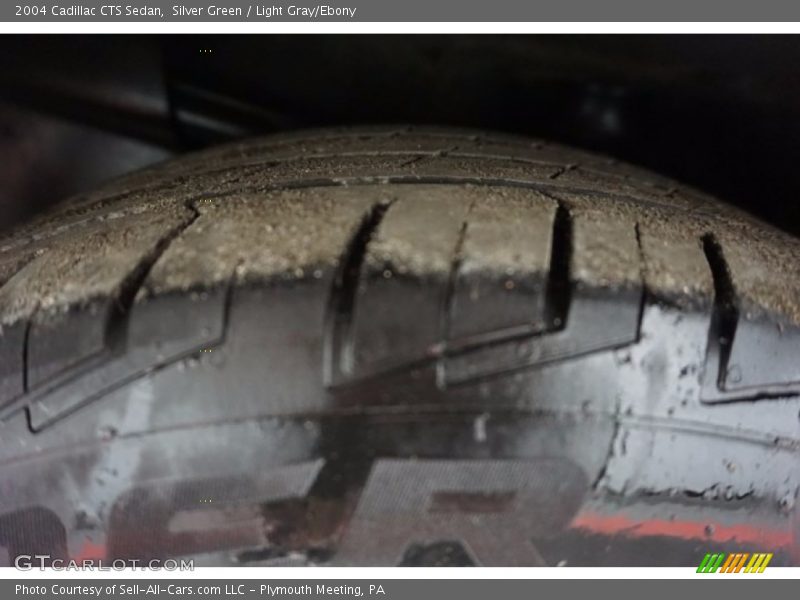 Silver Green / Light Gray/Ebony 2004 Cadillac CTS Sedan