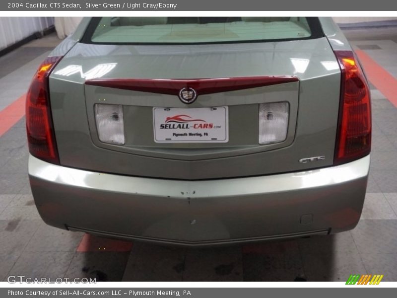 Silver Green / Light Gray/Ebony 2004 Cadillac CTS Sedan