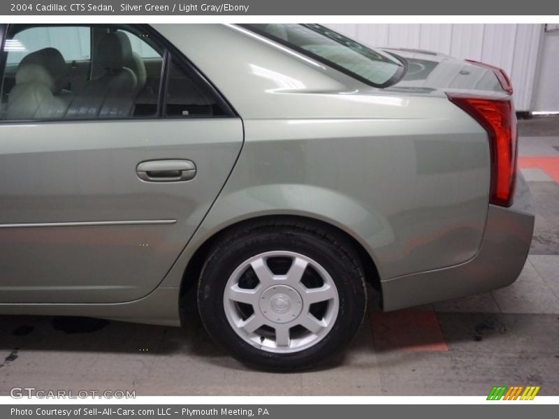 Silver Green / Light Gray/Ebony 2004 Cadillac CTS Sedan