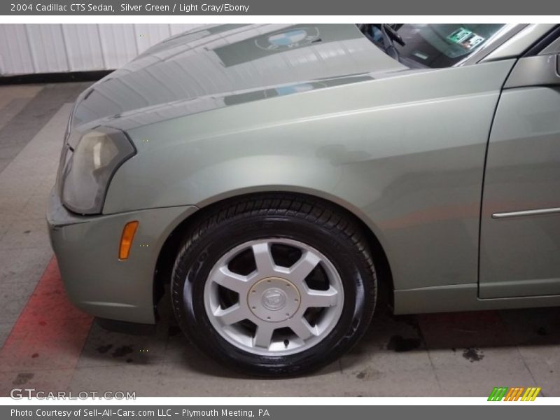 Silver Green / Light Gray/Ebony 2004 Cadillac CTS Sedan
