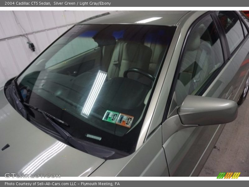 Silver Green / Light Gray/Ebony 2004 Cadillac CTS Sedan