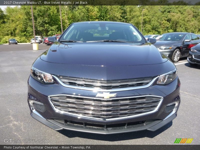 Blue Velvet Metallic / Jet Black 2017 Chevrolet Malibu LT