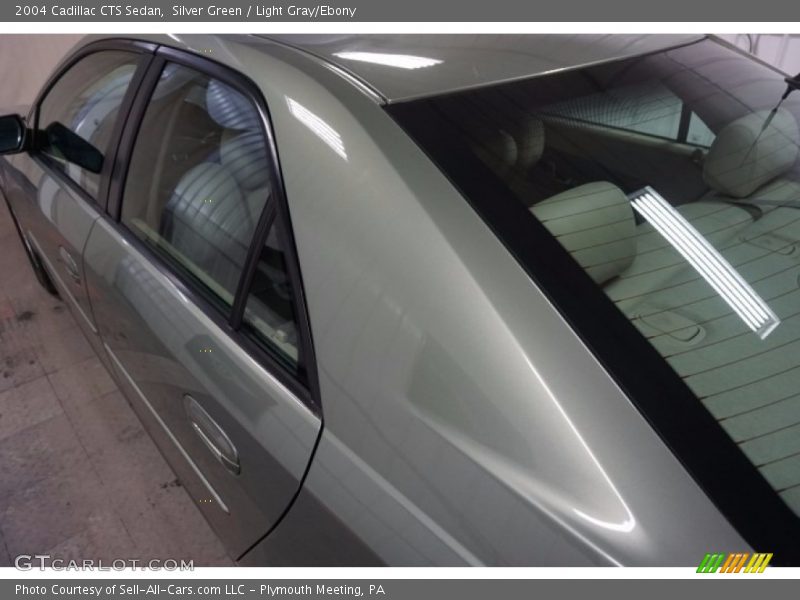 Silver Green / Light Gray/Ebony 2004 Cadillac CTS Sedan