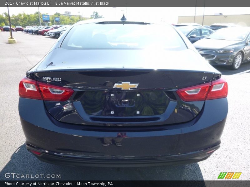 Blue Velvet Metallic / Jet Black 2017 Chevrolet Malibu LT
