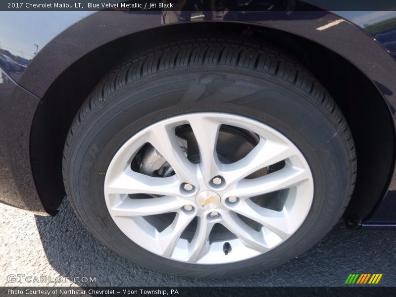 Blue Velvet Metallic / Jet Black 2017 Chevrolet Malibu LT