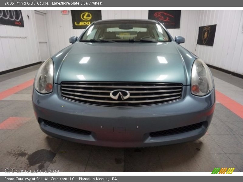Lakeshore Slate Blue / Wheat 2005 Infiniti G 35 Coupe