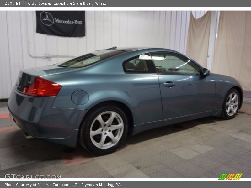 Lakeshore Slate Blue / Wheat 2005 Infiniti G 35 Coupe