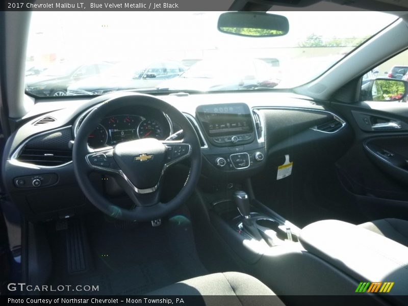 Blue Velvet Metallic / Jet Black 2017 Chevrolet Malibu LT