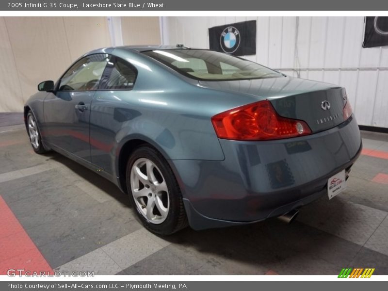 Lakeshore Slate Blue / Wheat 2005 Infiniti G 35 Coupe