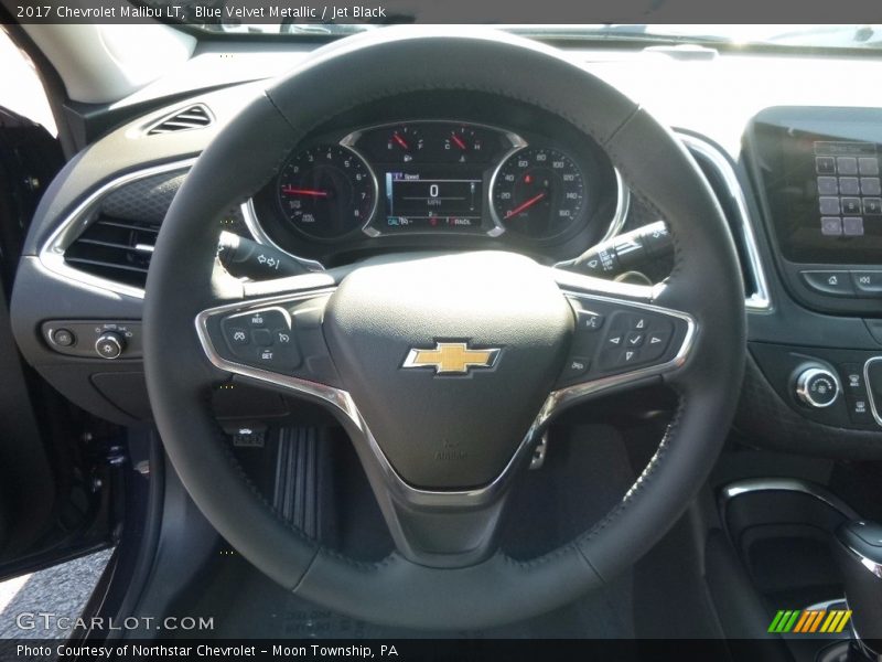 Blue Velvet Metallic / Jet Black 2017 Chevrolet Malibu LT