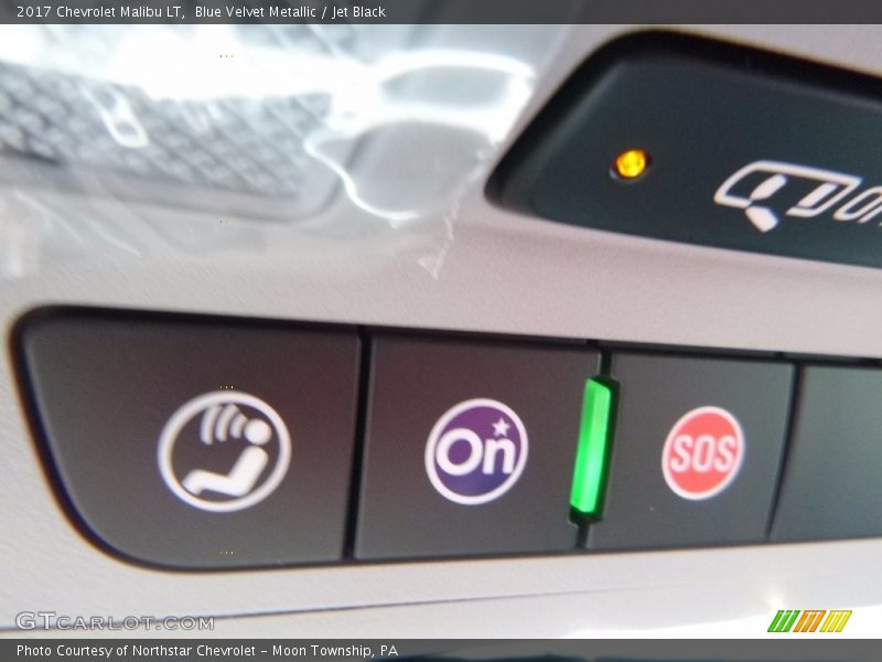 Blue Velvet Metallic / Jet Black 2017 Chevrolet Malibu LT