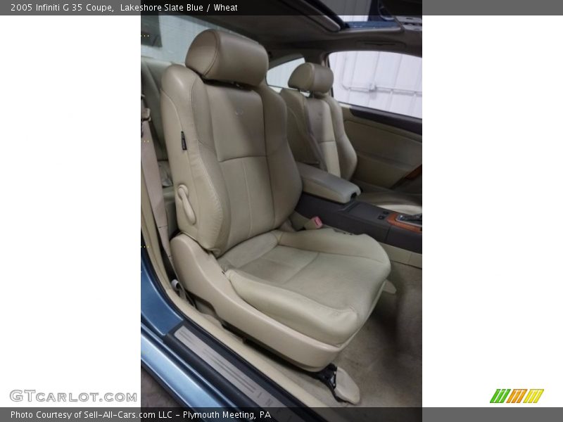 Lakeshore Slate Blue / Wheat 2005 Infiniti G 35 Coupe