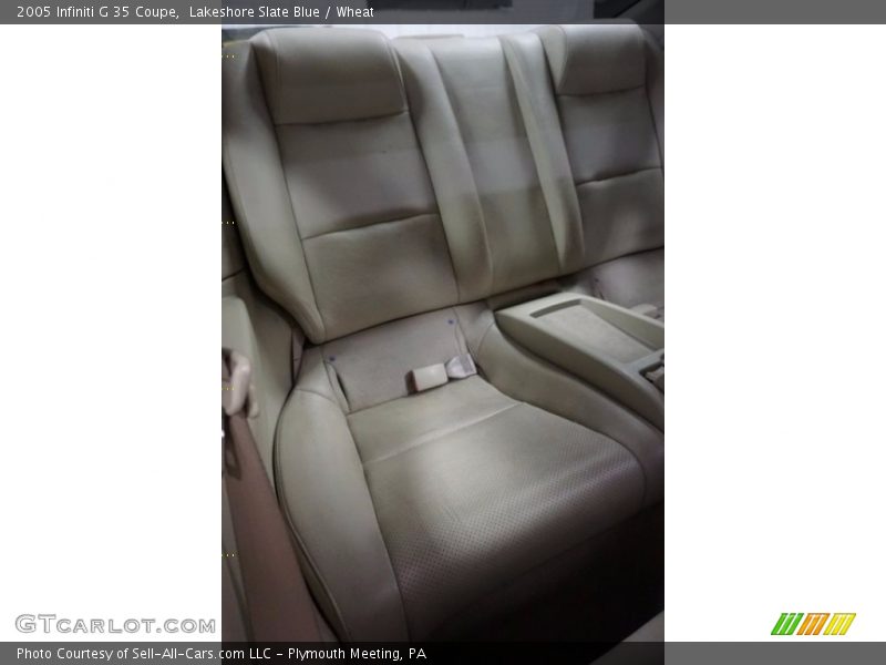 Lakeshore Slate Blue / Wheat 2005 Infiniti G 35 Coupe