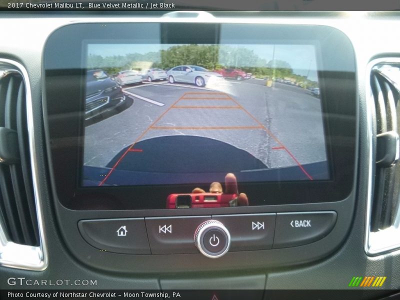 Blue Velvet Metallic / Jet Black 2017 Chevrolet Malibu LT
