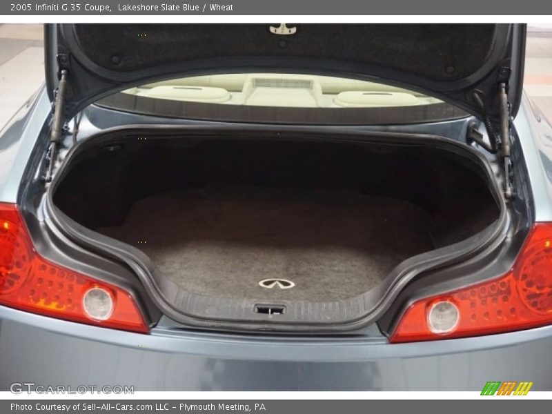 Lakeshore Slate Blue / Wheat 2005 Infiniti G 35 Coupe