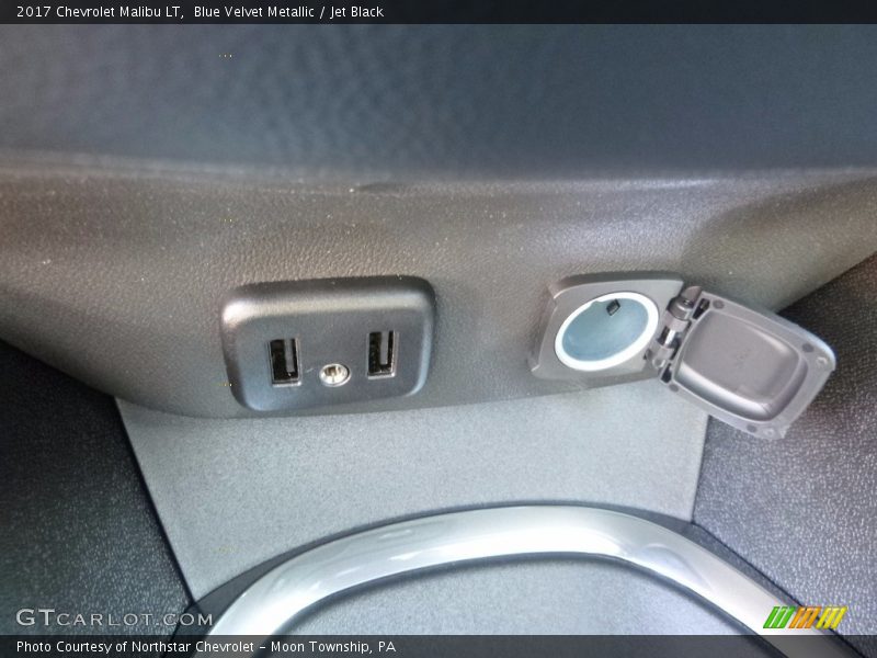 Blue Velvet Metallic / Jet Black 2017 Chevrolet Malibu LT