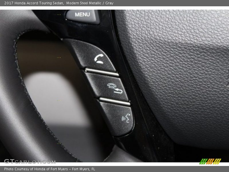 Controls of 2017 Accord Touring Sedan