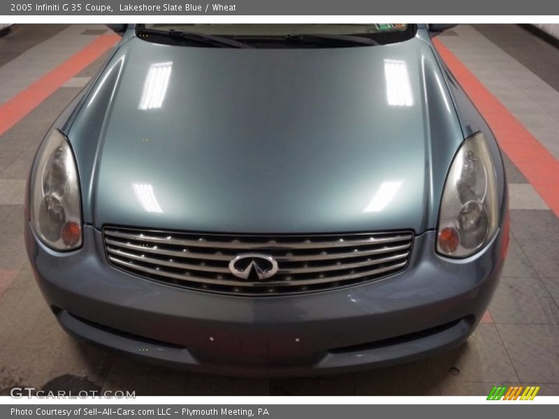 Lakeshore Slate Blue / Wheat 2005 Infiniti G 35 Coupe