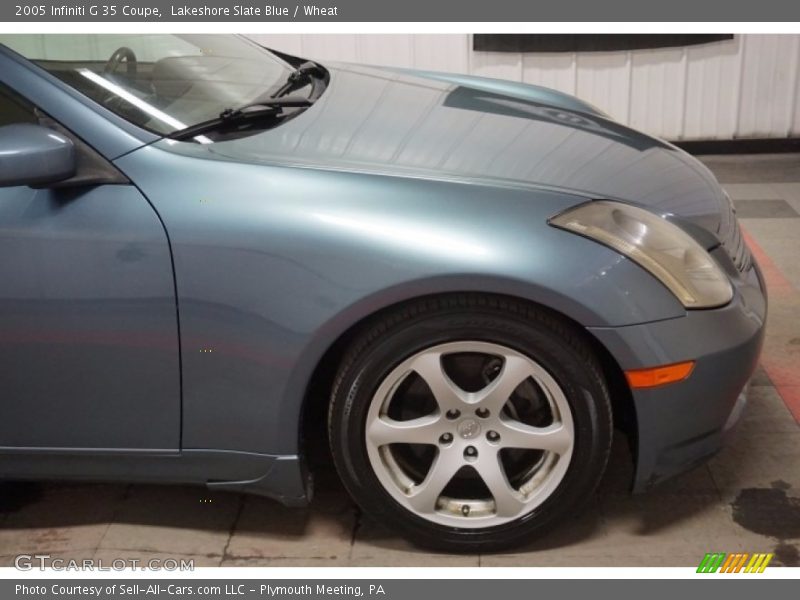 Lakeshore Slate Blue / Wheat 2005 Infiniti G 35 Coupe