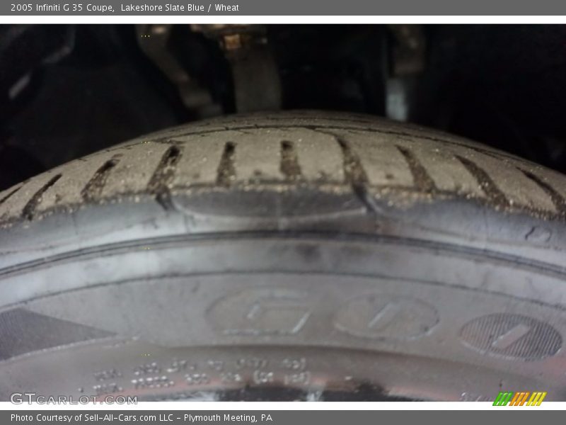 Lakeshore Slate Blue / Wheat 2005 Infiniti G 35 Coupe