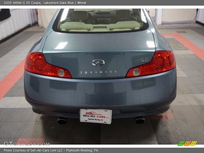Lakeshore Slate Blue / Wheat 2005 Infiniti G 35 Coupe