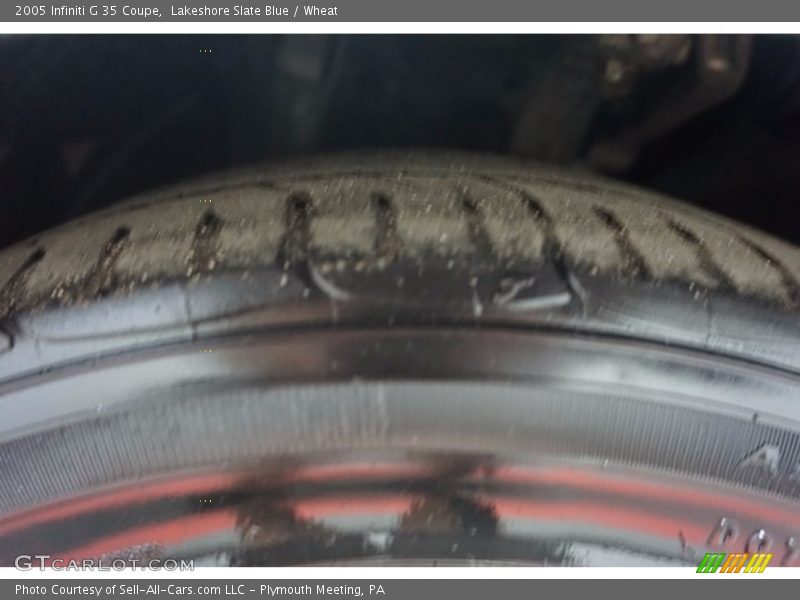 Lakeshore Slate Blue / Wheat 2005 Infiniti G 35 Coupe