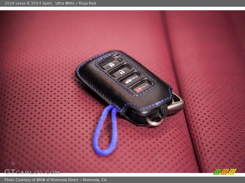 Ultra White / Rioja Red 2016 Lexus IS 350 F Sport