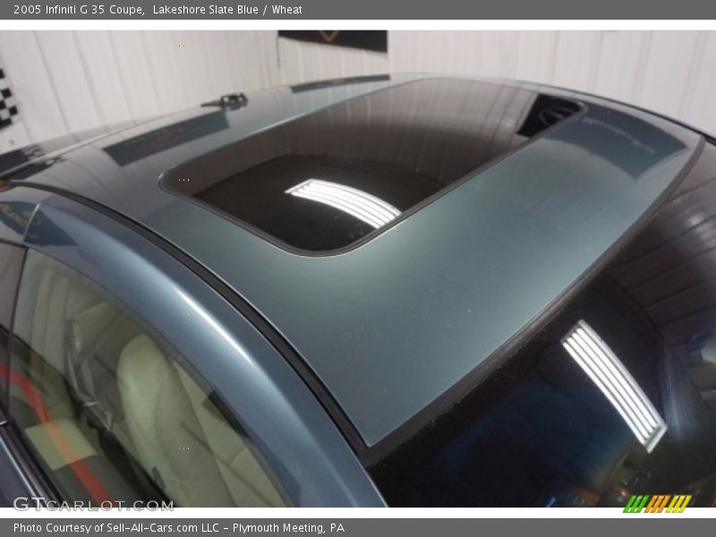 Lakeshore Slate Blue / Wheat 2005 Infiniti G 35 Coupe