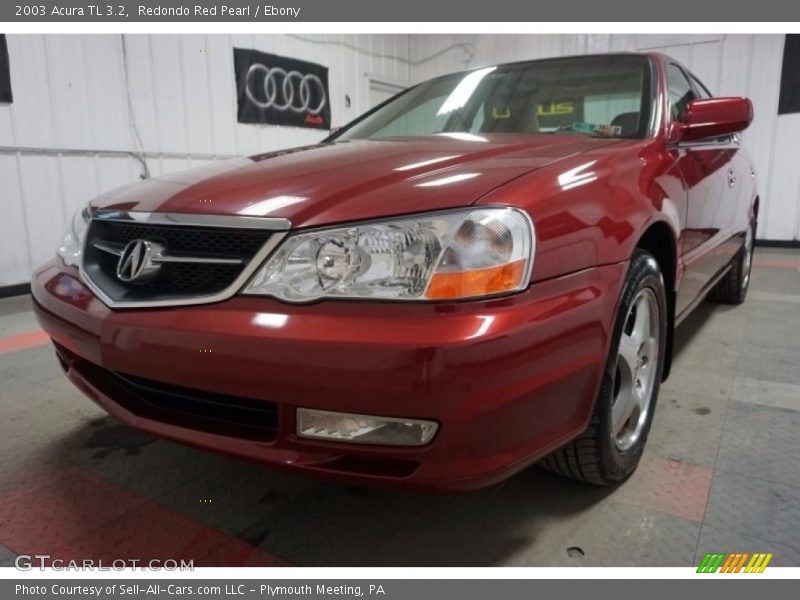 Redondo Red Pearl / Ebony 2003 Acura TL 3.2