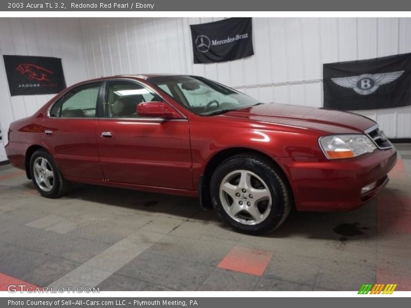 Redondo Red Pearl / Ebony 2003 Acura TL 3.2