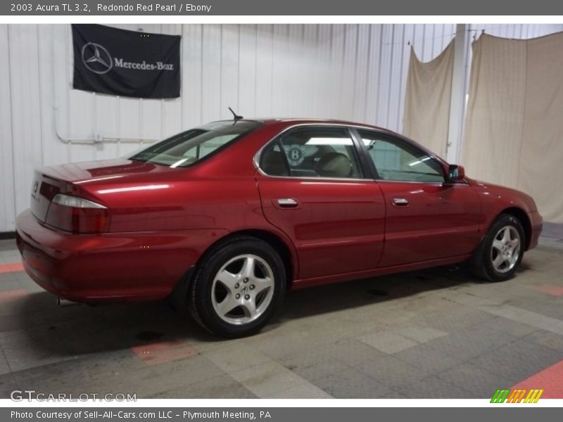 Redondo Red Pearl / Ebony 2003 Acura TL 3.2