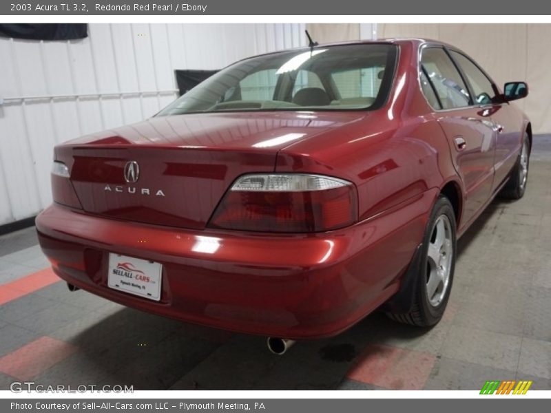 Redondo Red Pearl / Ebony 2003 Acura TL 3.2