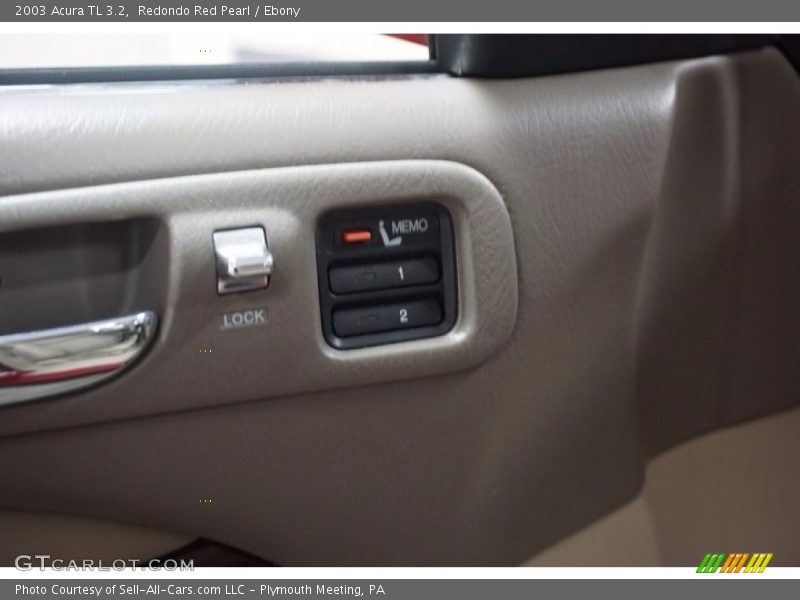 Redondo Red Pearl / Ebony 2003 Acura TL 3.2