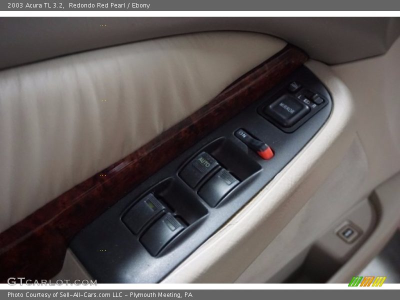 Redondo Red Pearl / Ebony 2003 Acura TL 3.2