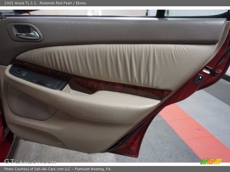 Redondo Red Pearl / Ebony 2003 Acura TL 3.2