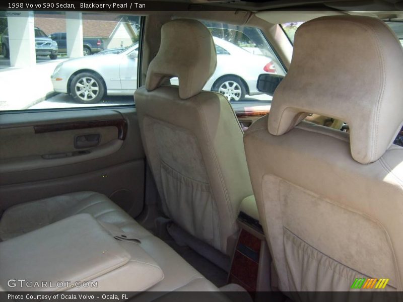 Blackberry Pearl / Tan 1998 Volvo S90 Sedan