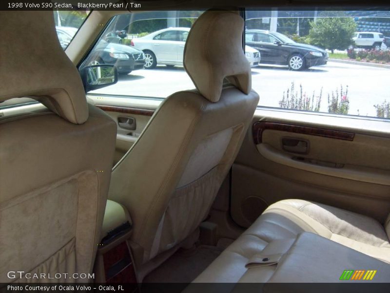Blackberry Pearl / Tan 1998 Volvo S90 Sedan