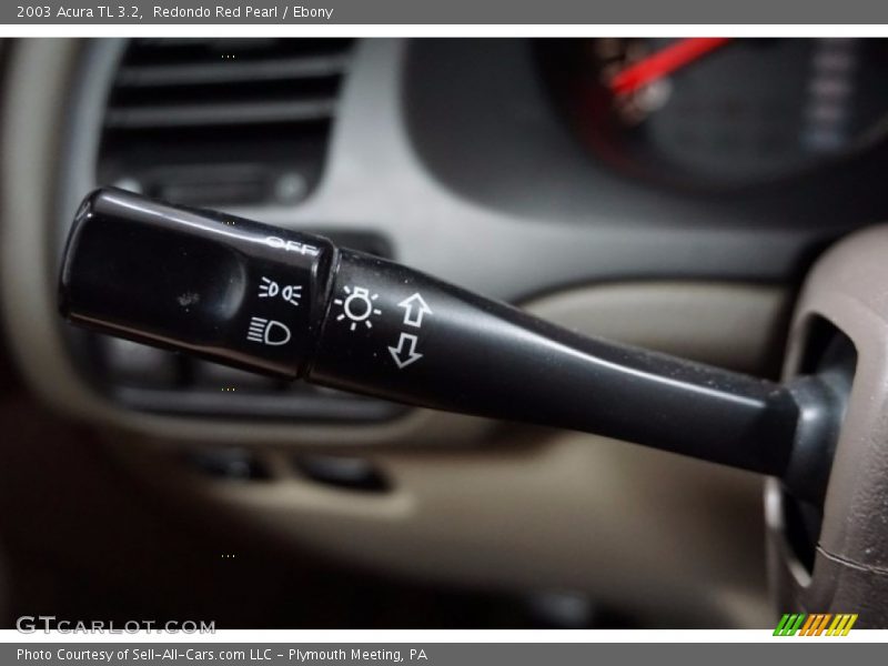 Redondo Red Pearl / Ebony 2003 Acura TL 3.2
