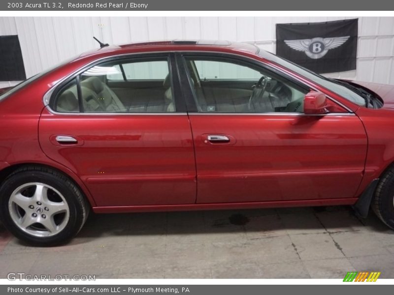 Redondo Red Pearl / Ebony 2003 Acura TL 3.2