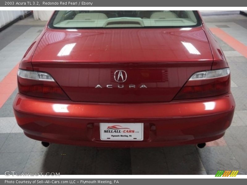 Redondo Red Pearl / Ebony 2003 Acura TL 3.2