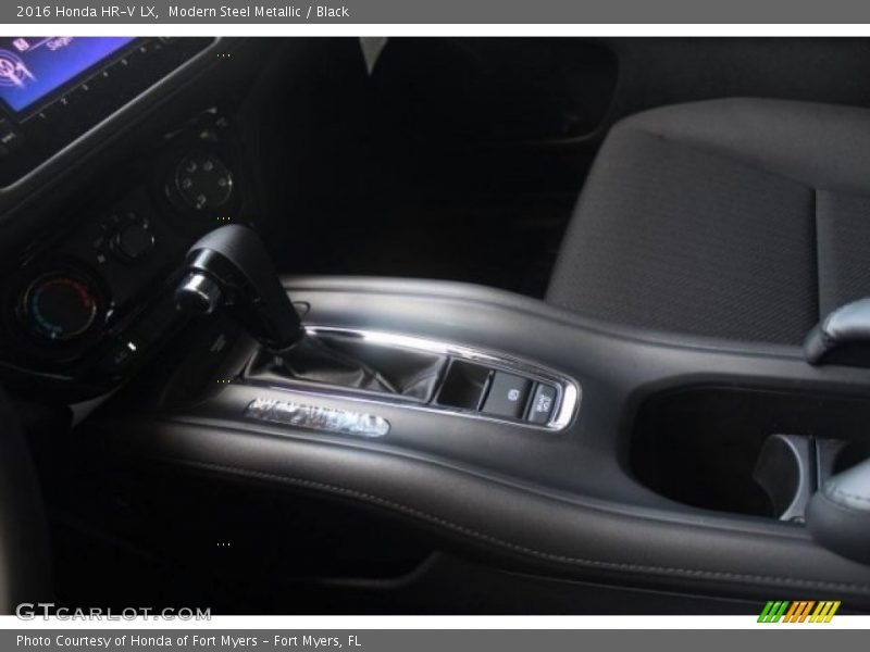 Modern Steel Metallic / Black 2016 Honda HR-V LX