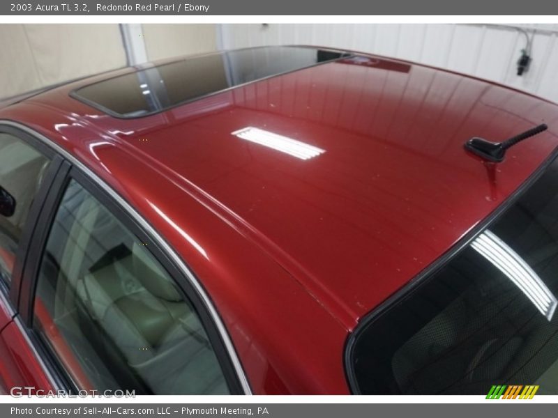 Redondo Red Pearl / Ebony 2003 Acura TL 3.2