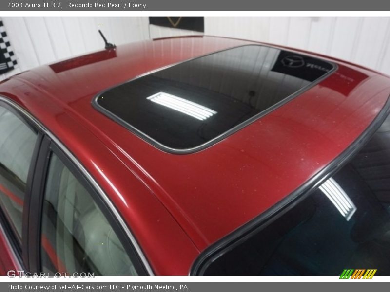 Redondo Red Pearl / Ebony 2003 Acura TL 3.2