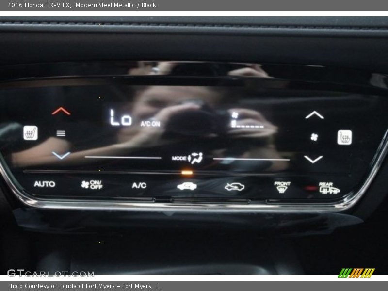Modern Steel Metallic / Black 2016 Honda HR-V EX