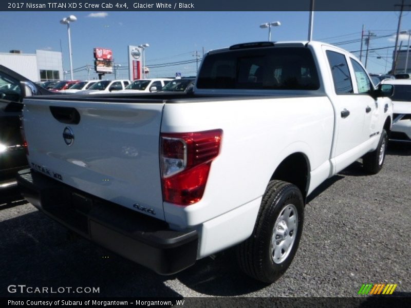 Glacier White / Black 2017 Nissan TITAN XD S Crew Cab 4x4