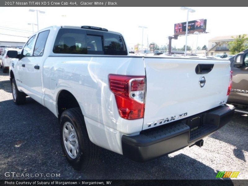Glacier White / Black 2017 Nissan TITAN XD S Crew Cab 4x4