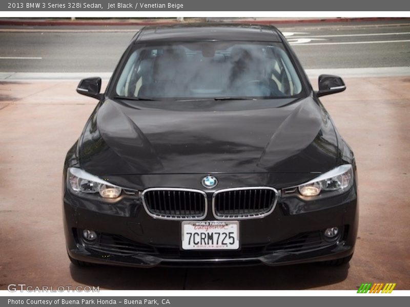 Jet Black / Venetian Beige 2013 BMW 3 Series 328i Sedan