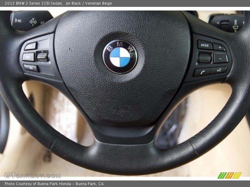 Jet Black / Venetian Beige 2013 BMW 3 Series 328i Sedan